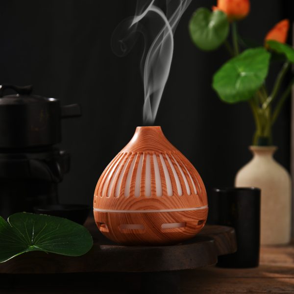 H²o Ultrasonic Aroma Humidifier Color Changing Led Lights Air Humidifier Night Light